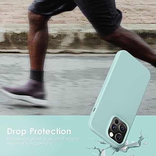 DTTO למארז ה- iPhone 14 Pro, סיליקון דק סיליקון חסין זעזועים מכסה טלפון מגן [הגנה משופרת של מצלמה